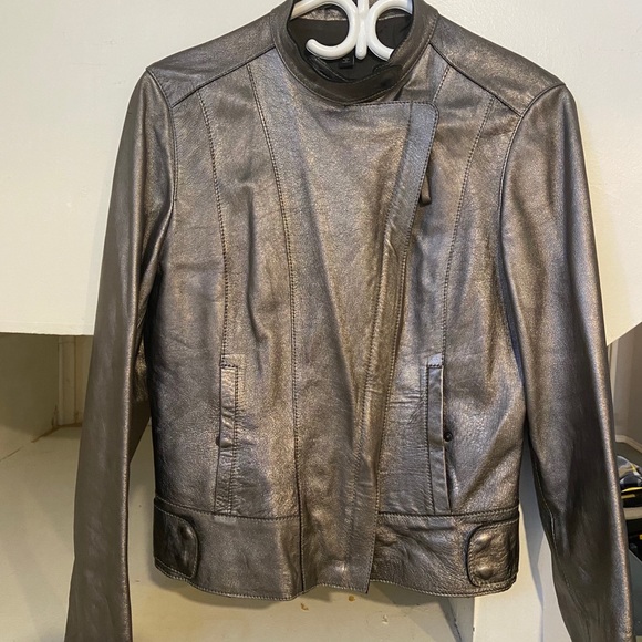 Vintage Boss Leather Jacket - Picture 5 of 6